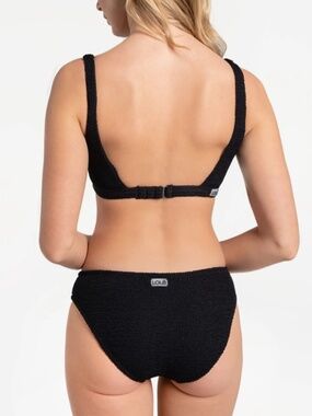 Lole Black Textured Bikini Set